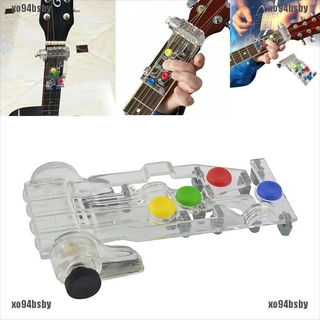 [xo94bsby] Dụng Cụ Hỗ Trợ Dạy Đàn Guitar Chống Đau Ngón Tay Chord Buddy