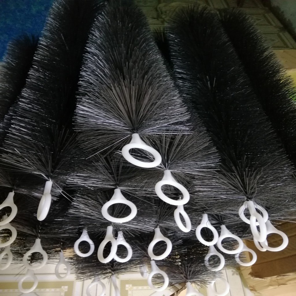 Chổi lọc đen cho hồ cá dài, chổi lọc vệ sinh hồ cá KOI 60-70cm