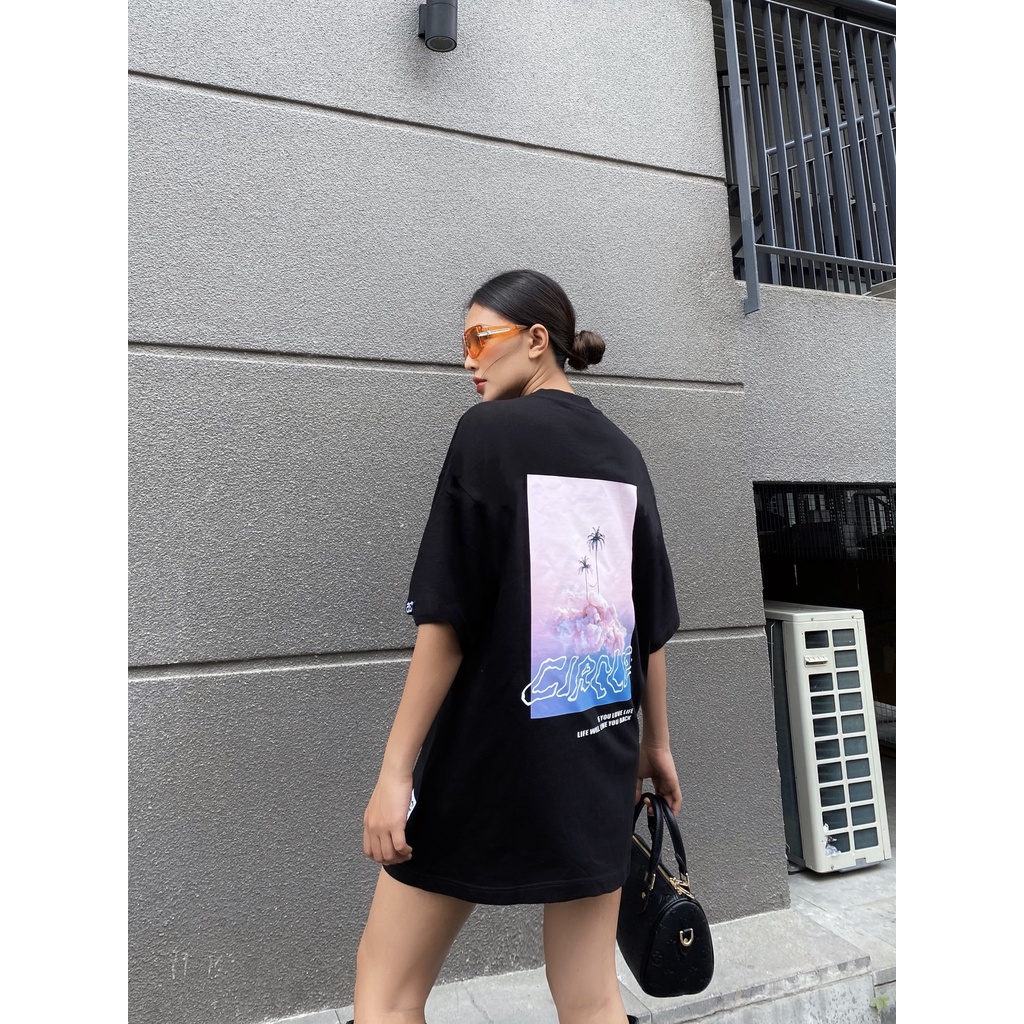 Áo thun Circle Pink Cloud - Vải Cao Cấp - Form Âu - Circle Clo