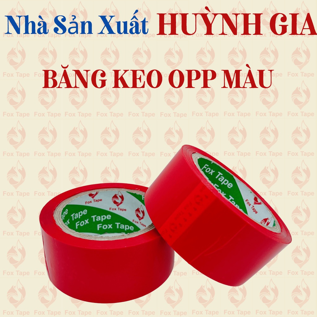 Băng Keo OPP Đủ Màu Đóng Gói Hàng Hóa