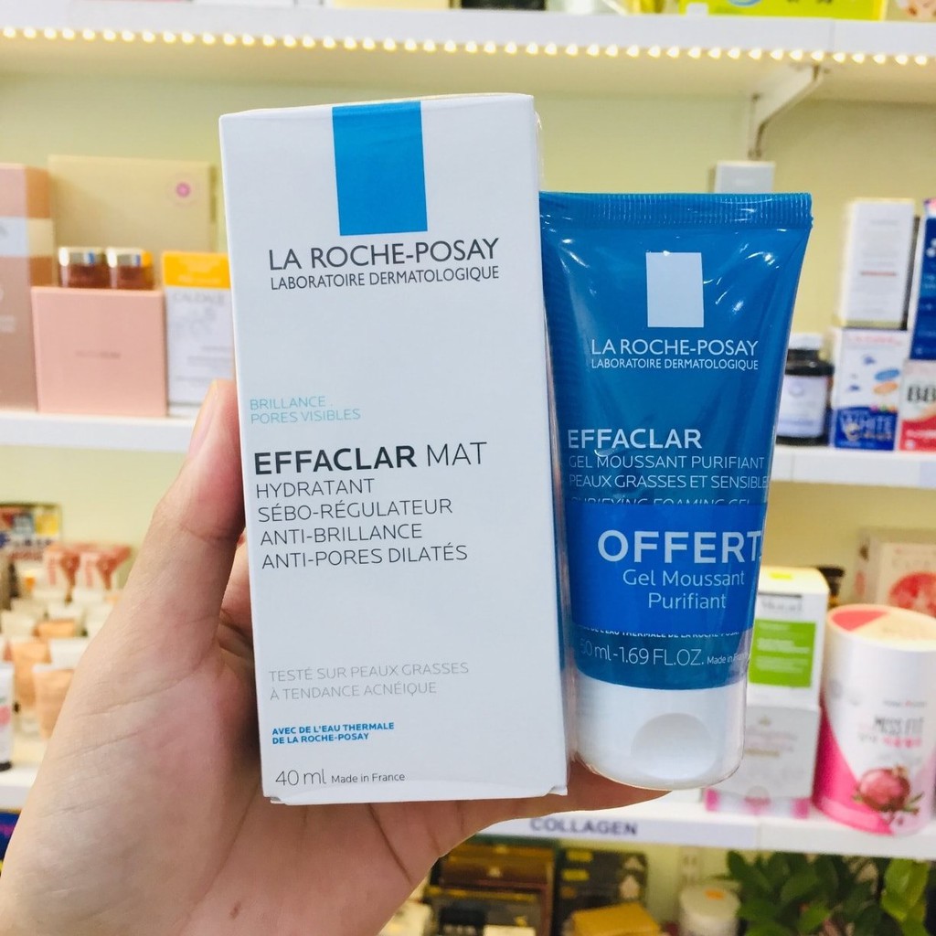 Kem Dưỡng Ẩm Kiềm Dầu LA ROCHE POSAY EFFACLAR MAT