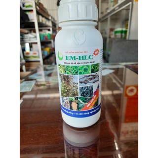 Chế Phẩm EM-HLC (500ml) Trừ Tuyến Trùng Sinh Học, Bổ Sung VSV Cho Đất, Kích Thích Ra Rễ, Ngăn Ngừa Nhiều Loại Bệnh...