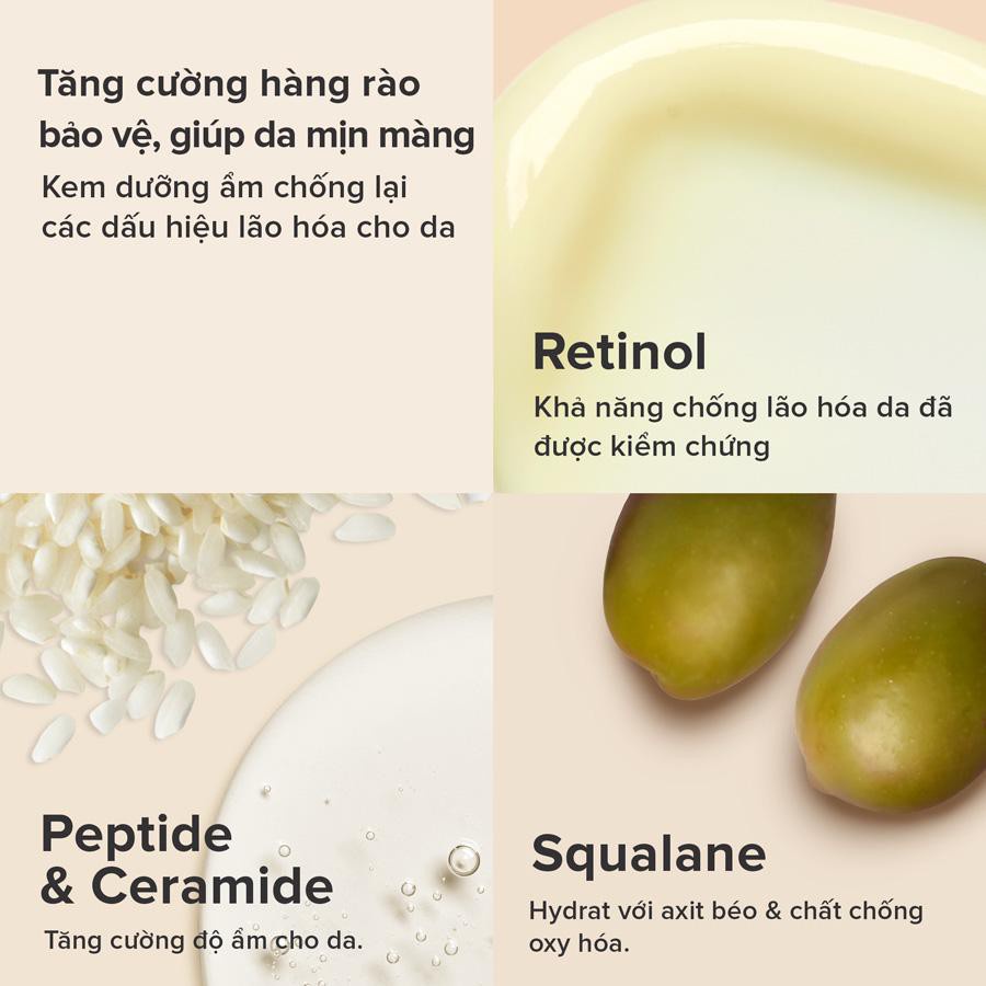Kem Dưỡng Ẩm Tái Tạo Hàng Rào Bảo Vệ Da Chứa Retinol Paula's Choice Resist Barrier Repair Moisturizer 50ml