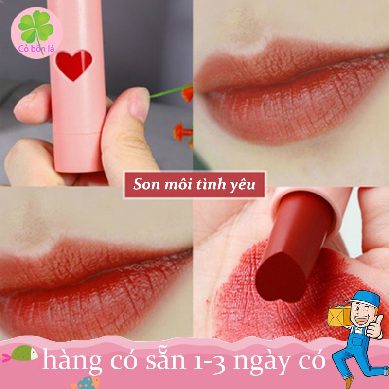 [Hàng mới về] Son Lì Màu Nhung Mềm Mịn Không Phai Dành Cho Học Sinh | BigBuy360 - bigbuy360.vn