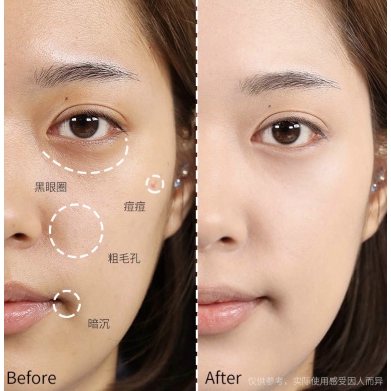 Phấn nước trang điểm Lameila BB Cushion Đỏ che phủ tốt giúp gương mặt trắng mịn không tì vết