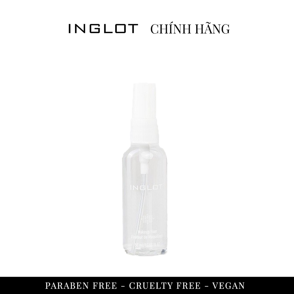 Dung dịch xịt khoáng làm bền lớp trang điểm - Inglot Face Makeup Fixer (50ML)