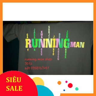 ÁO RUNNING MAN BẢNG TÊN SAU LƯNG ( in tên theo yêu cầu)