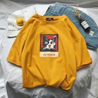 Áo thun bigsize Unisex cat uncle