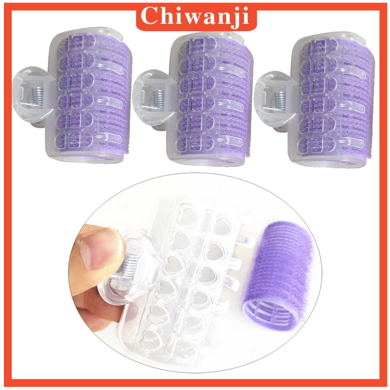 [Chiwanji] Dụng Cụ Uốn Tóc Ma Thuật Tạo Kiểu Gợn Sóng Màu Hồng Dành Cho Salon