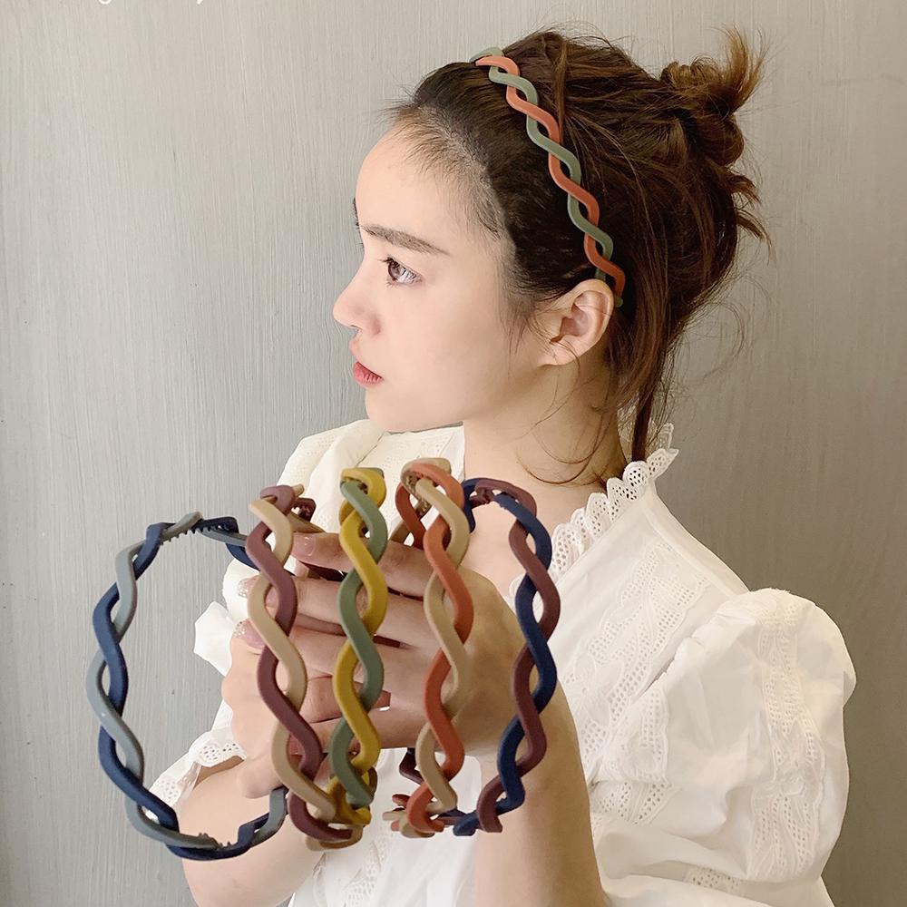 Băng Đô Cài Tóc DANILO Màu Trơn Họa Tiết Da Rắn Thời Trang Cho Nữ