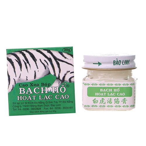 Bạch hổ hoạt lạc cao 20g