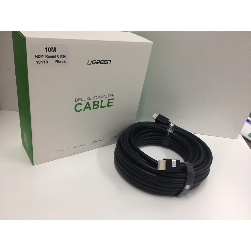 Cáp HDMI Ugreen 10m, 15m, 20m Hỗ trợ 4K 2K cao cấp- hàng chính hãng