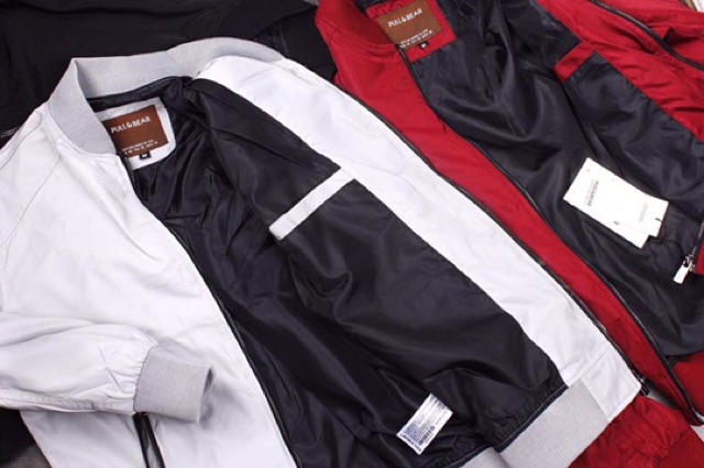 Áo khoác bomber pull bear vnxk