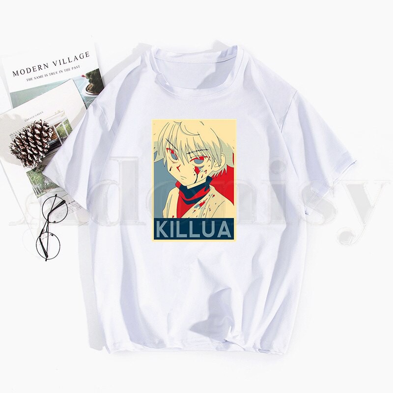 Áo thun Hunter X Hunter Killua Zoldyck Baka Anime Japan hots Spring giá rẻ