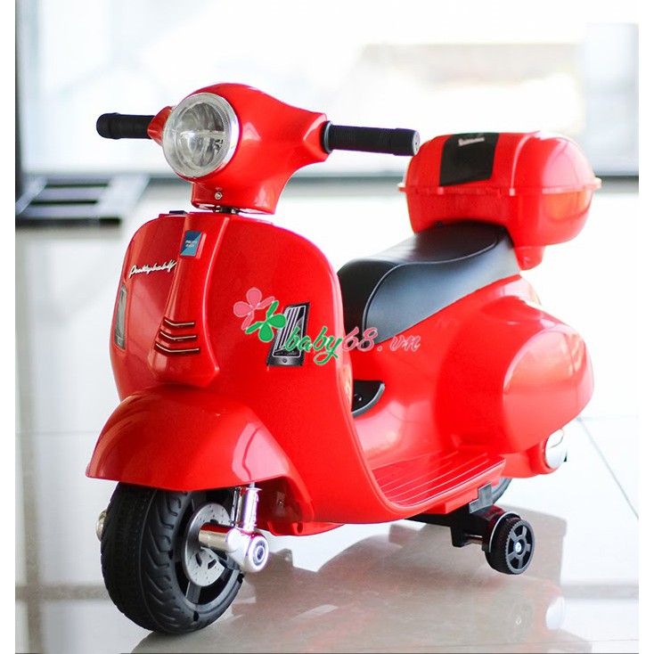 Xe máy điện Vespa cho bé Q518