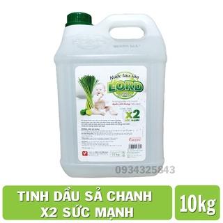 Nước lau sàn Tinh Dầu Sả Chanh Lord 10kg