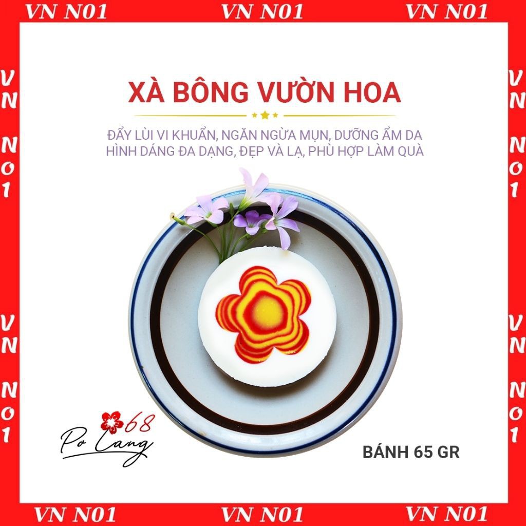 Xà Bông Vườn Hoa Pơ Lang 65 gr