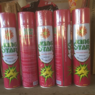 Bình xịt diệt côn trùng KING STAR 600ml