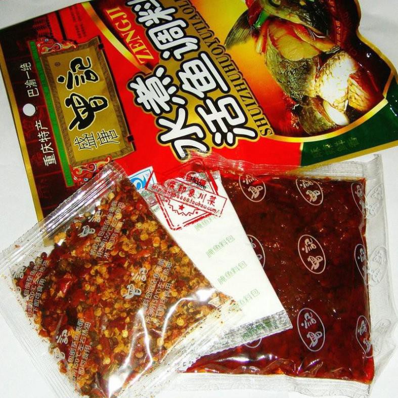 Gia vị món canh cá Tứ Xuyên/ Shui Zhu Yu- 210gr