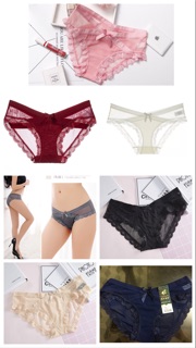 [HÀNG CÓ SẴN] Set 5 quần lót nữ tuỳ chọn