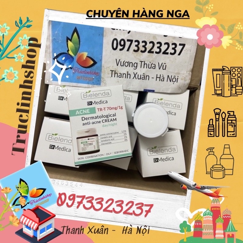 Dưỡng da mụn DR MEDICA ACNE BIELENDA 50ml