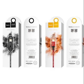 Cáp sạc dây dù hoco x14 dài 2 mét cho iphone / ipad chính hãng