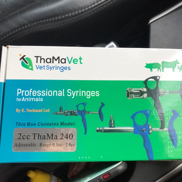 Xilanh tự động thamavet 2cc tiêm gà,vịt,heo gia xúc gia cầm