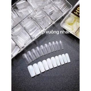 Móng úp lẻ size HSM úp móng siêu bền hộp 500 móng