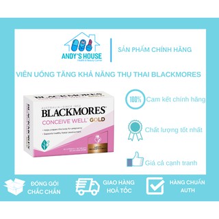 Viên Uống Tăng Khả Năng Thụ Thai - Blackmores Conceive Well Gold 56v