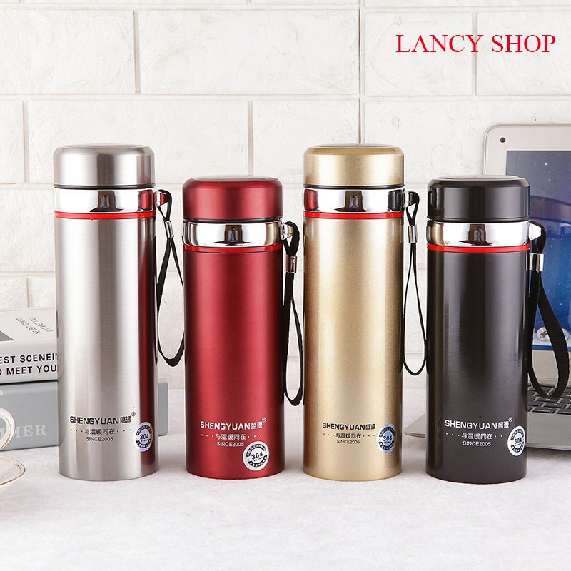 Bình - Ly Giữ Nhiệt Inox Nóng - Lạnh Dung Tích 800ml - 100ml  VT268