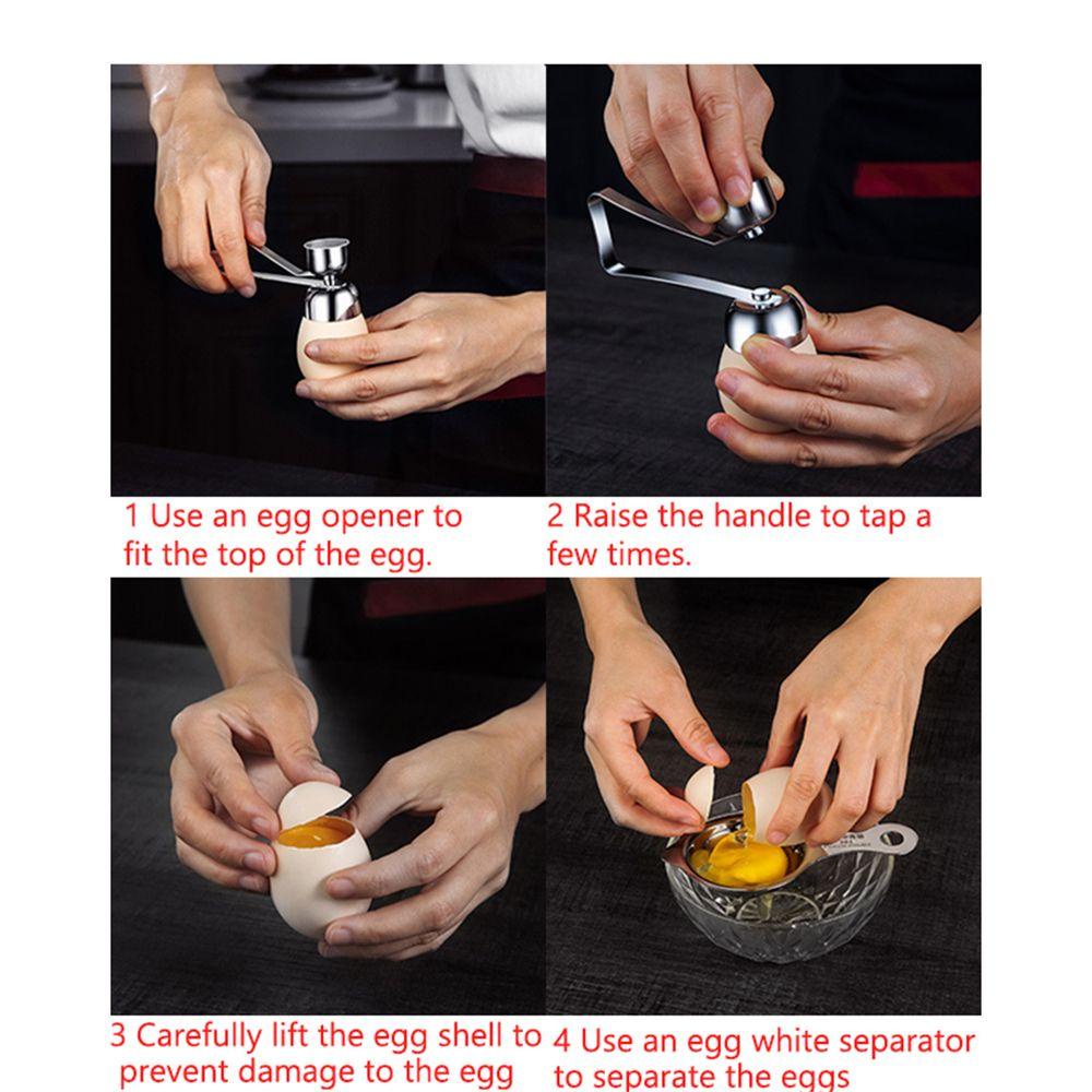 Kéo Inox Cắt Trứng Hai Đầu Tiện Dụng Cho Nhà Bếp