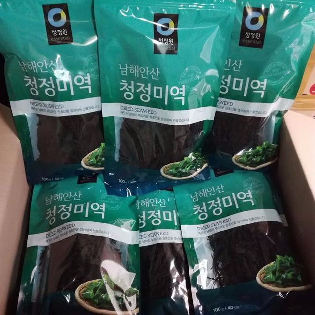 GIẢM GIÁ SỐC Rong biển khô nấu canh Hàn Quốc 200gr (alifoodmart)