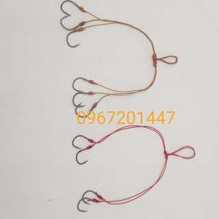 thẺO câu cá 6 lưỡi,4 lưỡi-thẻo câu cá,bộ lưỡi câu cá
