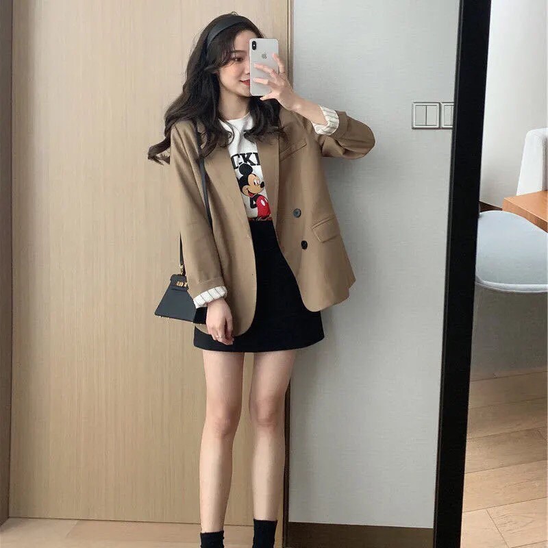 Blazer Hàn Quốc 2 màu dễ mặc hot hit hàng 2 lớp | BigBuy360 - bigbuy360.vn