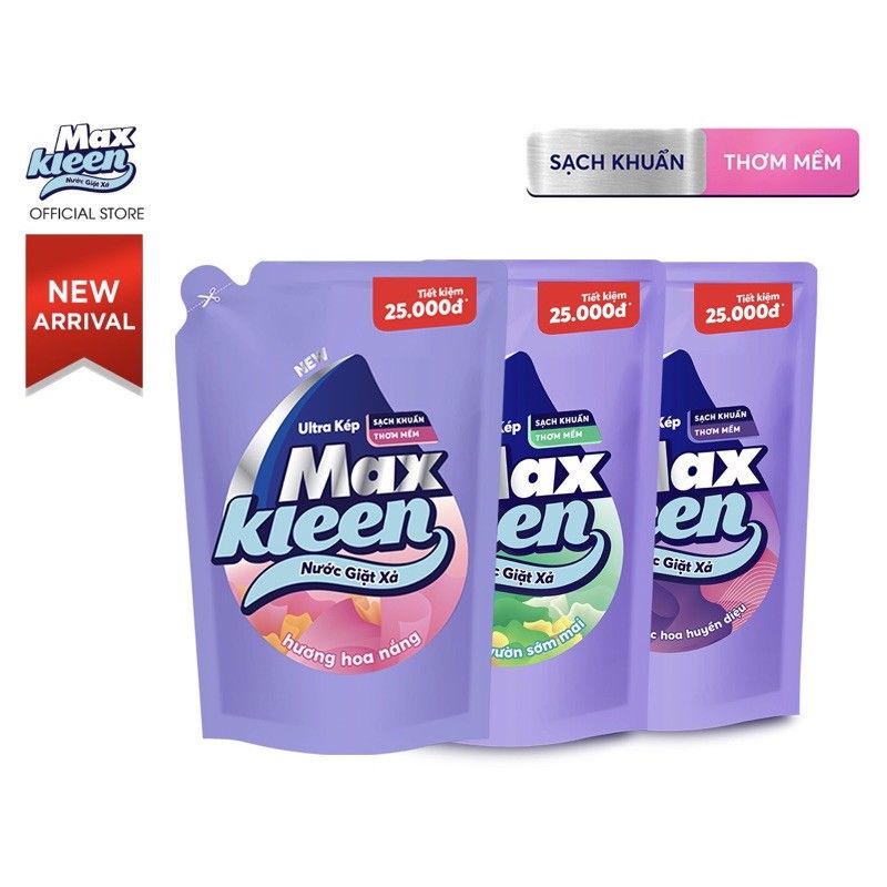 Nước giặt Maxkleen 2.4kg