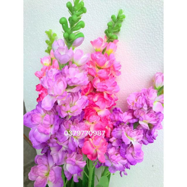 Hoa giả hoa lụa - Phi yến bằng lăng