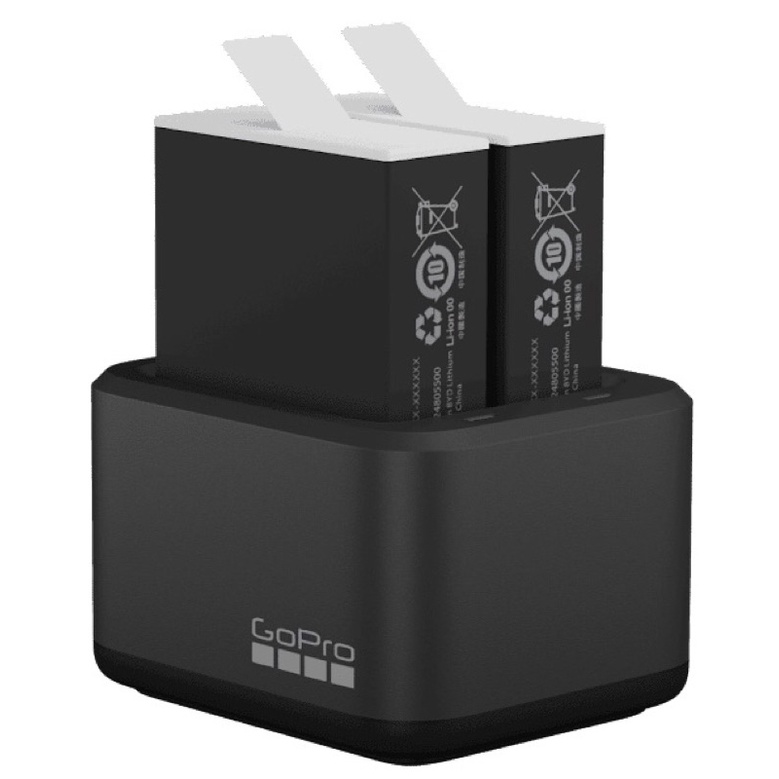 Dock sạc đôi Gopro & 2 pin thế hệ mới Enduro chính hãng