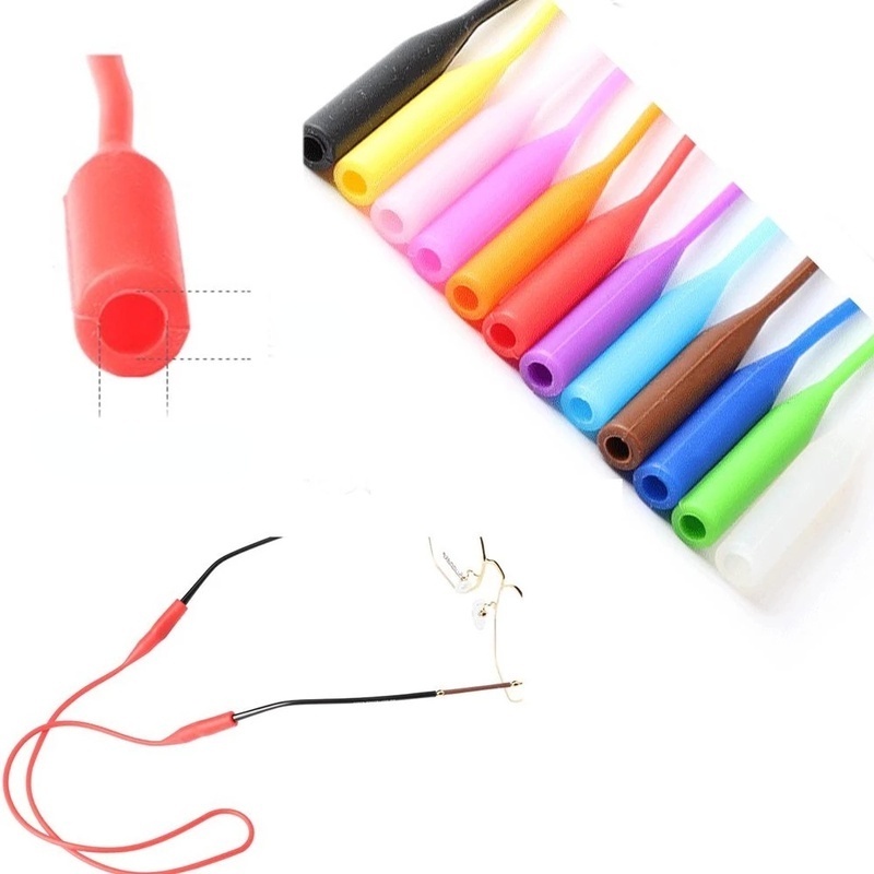 Dây Silicone Giữ Mắt Kính Co Giãn Chống Trượt Chống Thất Lạc Cho Người Lớn Và Trẻ Em