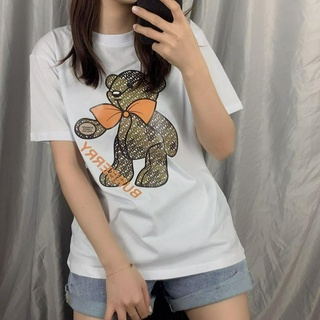 ADA Áo Thun Burberry Cổ Tròn Thời Trang Trẻ Trung Cá Tính C08247