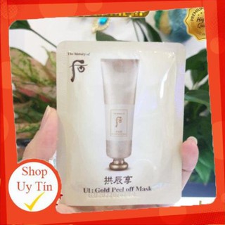 [3ml] Mặt nạ vàng 24k sáng da loại bỏ mụn dạng gel lột Whoo Gold Peel off Mask