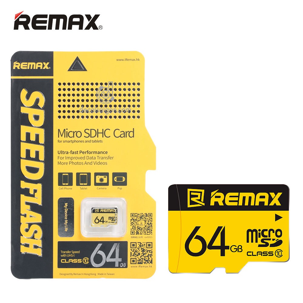 Thẻ Nhớ Remax Micro SDHC 64GB Chính Hãng