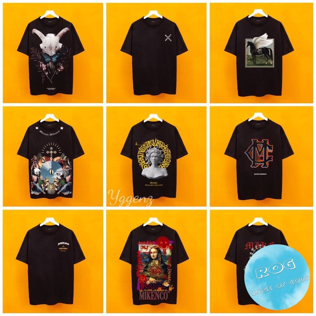 Áo thun tay lỡ MIKENCO 2 Streetwears SG , Áo thun unisex nam nữ from rộng oversize chất liệu cotton