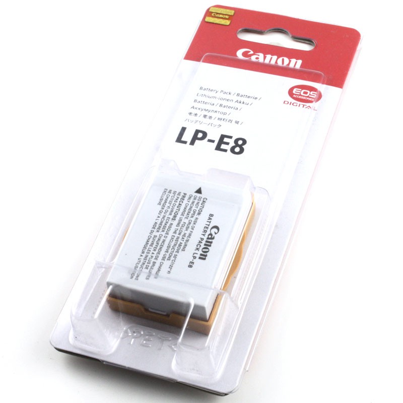 Pin Canon LP-E8 (LP E8 ) 1120mAh cho thân máy Canon 550D, 600D, 650D, 700D