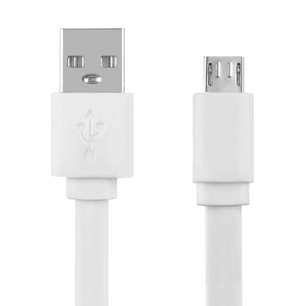 Cáp Sạc Truyền Dữ Liệu Màu Trắng Đen Cổng Micro USB