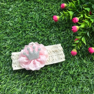 Băng đô vương miện siêu xinh bé gái