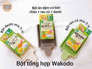 Bột ăn dặm WAKODO cho bé 5 tháng (HSD 2021)