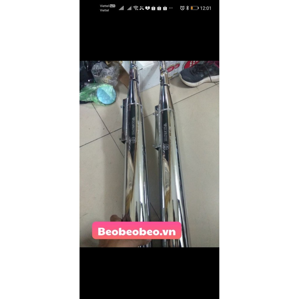 pô xe dream 2543, thiết kế móc căng chữ s
