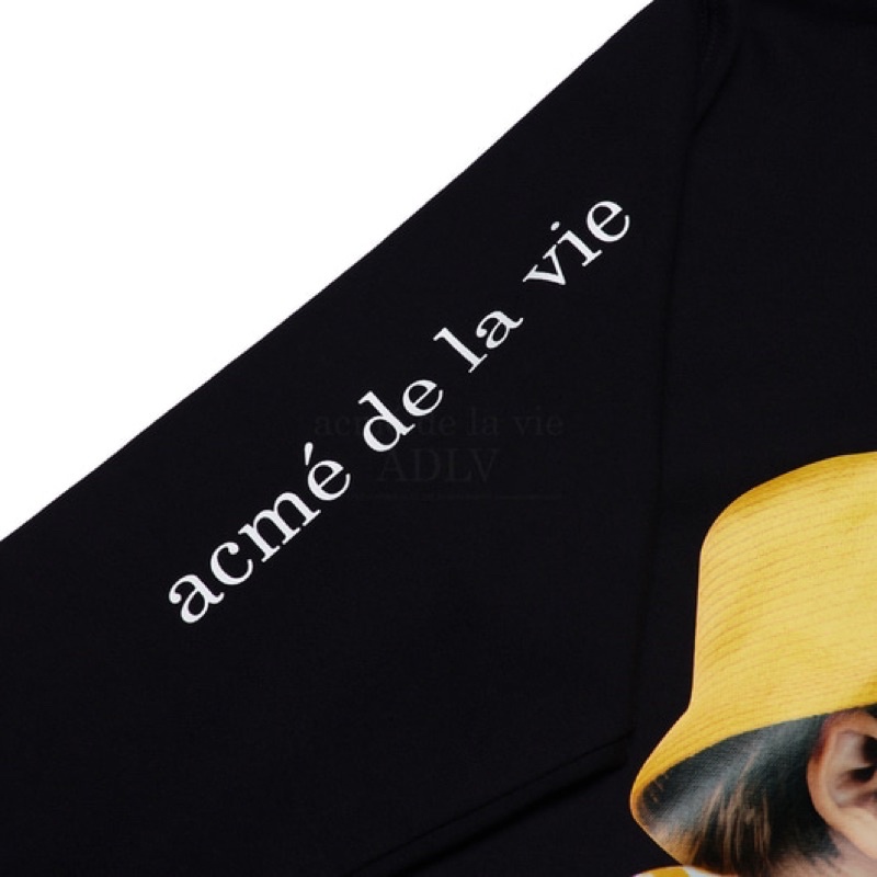 [Nỉ bông cao cấp] Áo hoodie ADLV in hình bé cầm ống nhòm