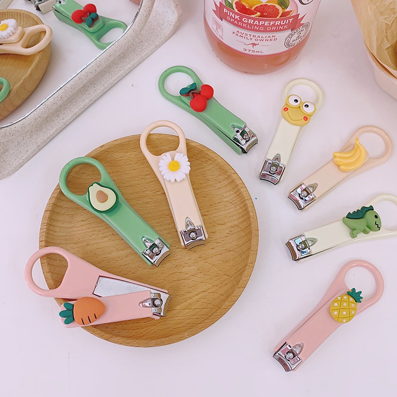 Bấm Móng Tay Màu Pastel Phong Cách Hàn Quốc - Bấm Móng Hoạt Hình Đáng Yêu - Dụng cụ làm móng 🍉Duashop🍉