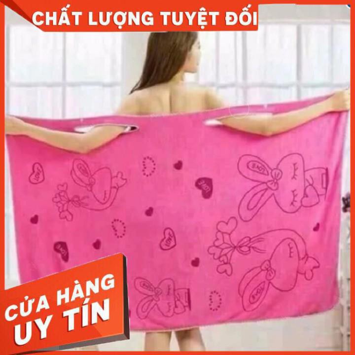 [FREE SHIP-XẢ KHO] Khăn tắm cúc 2 day đa năng 2 in 1 họa tiết